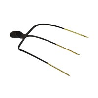 Furca metal Elvetiana, cu 3 coarne (fara maner), Cod: DISSH93 - 3