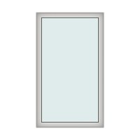 Iluminator 100x179cm, 1 canat, alb, fix, Kirchberger - 1