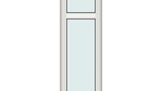 Iluminator 48x160cm, 2 canate, alb, fix, Kirchberger