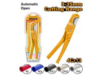 INGCO Foarfece de tăiat țevi PVC 3-35 mm - 1