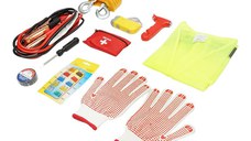 Kit siguranta auto cu necesar de urgenta 10 piese, Cod: BK78974, Brand: BRECKNER GERMANY