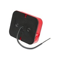 Lampa ceata rosie cu LED E-mark 101x81x29mm IP67, Cod: BK69035, Brand: BRECKNER GERMANY - 3