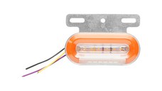 Lampa laterala de gabarit galben-alb cu 6 LED-uri 24V, Cod: BK69168, Brand: BRECKNER GERMANY