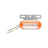 Lampa laterala de gabarit galben-alb cu 6 LED-uri 24V, Cod: BK69168, Brand: BRECKNER GERMANY - 1