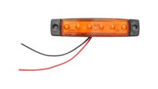 Lampa laterala de gabarit led galbena 12-24V, FR0172, Cod: BK69456, Brand: BRECKNER GERMANY