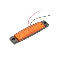 Lampa laterala de gabarit led galbena 12-24V, FR0172, Cod: BK69456, Brand: BRECKNER GERMANY - 2