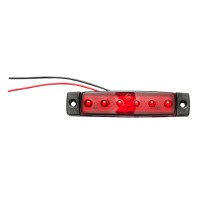 Lampa laterala de gabarit led rosie 12-24V FR0172, Cod: BK69455, Brand: BRECKNER GERMANY - 1