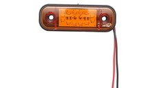 Lampa laterala gabarit slim LED 12-24V, galbena FR0175, Cod: BK79005, Breckner Germany