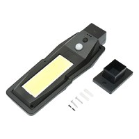 Lampa solara LED 186lm cu panou solar 1.3W/5.5V, baterie 3.7V/2.4 Ah si senzor miscare IP54, Cod: BK69946,Brand: BRECKNER GERMANY - 2