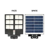 Lampa solara LED, 200W, iluminat stradal 6500K cu panou solar, telecomanda, senzor miscare si prindere pe stalp, Cod: BK69676 Echivalență: DISLG35, Breckner Germany - 2