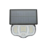 Lampa solara LED cu panou 0.8W de perete, baterie 3.7V, 1200mAh si senzor de miscare, Cod: BK78427, Brand: BRECKNER GERMANY - 2