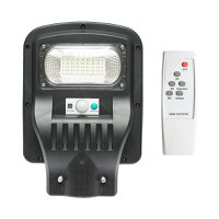 Lampa solara LED iluminat stradal 50W, 6500K, IP65 cu panou solar, senzor de miscare si telecomanda, Cod: BK69852 Echivalență: DISLT16, Breckner Germany - 1