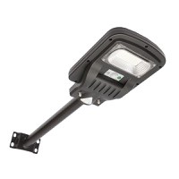 Lampa solara LED iluminat stradal, 50W, 6500K, IP65, cu panou solar si prindere pe stalp, Cod: BK69245 Echivalență: DISES94, Breckner Germany - 1