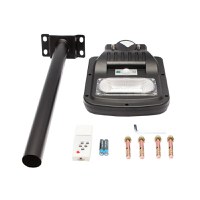 Lampa solara LED iluminat stradal, 50W, 6500K, IP65, cu panou solar si prindere pe stalp, Cod: BK69245 Echivalență: DISES94, Breckner Germany - 2