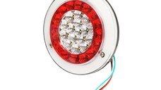 Lampa stop spate rotunda 24V 56 LED-uri 150x35mm, Cod: BK69512, Brand: BRECKNER GERMANY