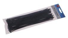 Legături pentru cabluri 250 x 3,6 mm negru (50 buc)