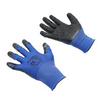 Manusi de lucru din latex si poliester negru-albastru marimea 10, Cod: BK78579, Brand: BRECKNER GERMANY - 2