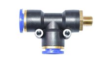 Mufa rapida T plastic si surub metalic fi 12x12 cu 1/8, Cod: DISVA92, Brand: BRECKNER GERMANY