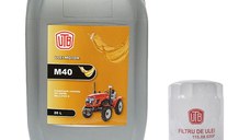 Pachet schimb filtru ulei si ulei motor M40 20L pentru tractor UTB U-650, Cod: UTB101.65.220 , Brand: UTB