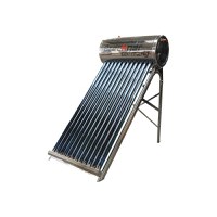 Panou solar nepresurizat inox, cu 12 tuburi pentru apa calda, boiler 120L, Cod: BK69618, Echivalență: DISLD99, Breckner Germany - 1