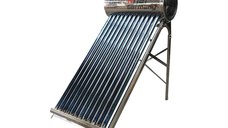 Panou solar nepresurizat inox, cu 12 tuburi pentru apa calda, boiler 120L, Cod: BK69618, Echivalență: DISLD99, Breckner Germany