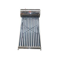 Panou solar nepresurizat inox, cu 12 tuburi pentru apa calda, boiler 120L, Cod: BK69618, Echivalență: DISLD99, Breckner Germany - 2