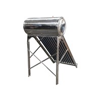 Panou solar nepresurizat inox, cu 12 tuburi pentru apa calda, boiler 120L, Cod: BK69618, Echivalență: DISLD99, Breckner Germany - 4