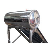 Panou solar nepresurizat inox, cu 12 tuburi pentru apa calda, boiler 120L, Cod: BK69618, Echivalență: DISLD99, Breckner Germany - 7