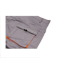 Pantaloni de lucru poliester cu bumbac 235g/m2, gri cu portocaliu marimea 48, Cod: BK77146, Brand: BRECKNER GERMANY - 8