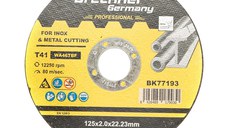 Panza disc flex pentru taiat si polizat inox T41 125x2.0x22mm , Cod: BK77193, Brand: BRECKNER GERMANY