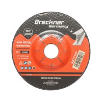 Panza disc, flex, pentru taiat si polizat metal, T27, 125x6.0x22mm, Cod: BK77197 Echivalență: DISGX16, Breckner Germany - 1