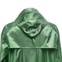 Pelerina cu gluga impermeabila XL din poliester cu membrana PVC fante de aerisire, 2 buzunare si fermoar verde, Cod: BK77403, Breckner Germany - 4