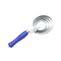 Perie tesala metalica spiralata pentru cai 230x105mm , Brand: BRECKNER GERMANY - 1