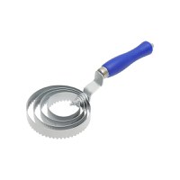 Perie tesala metalica spiralata pentru cai 230x105mm , Brand: BRECKNER GERMANY - 4