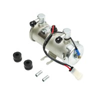Pompa alimentare electrica universala 12V, L=145mm, fi 10mm pentru motorina/benzina OEM YK-3111, 4HKI, Cod: DISSR65, Brand: AUTOSPEED - 1