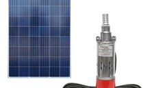 Pompa apa submersibila 24V, 250W, 2m3/h, D80mm cu panou solar fotovoltaic 275W, Cod: BK88118, Brand: BRECKNER GERMANY