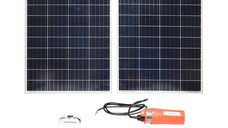 Pompa apa submersibila 24V, D95mm cu panouri solare policristaline 150W, Cod: DISBZ94, Brand: BRECKNER GERMANY