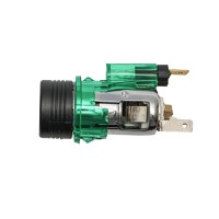 Priza cu bricheta auto universala fi28 12/24V 10A, cu lumina integrata verde, Cod: BK92087, Brand: BRECKNER GERMANY - 3