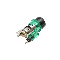 Priza cu bricheta auto universala fi28 12/24V 10A, cu lumina integrata verde, Cod: BK92087, Brand: BRECKNER GERMANY - 4