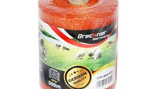 Rola fir portocaliu fi 2mm insertie metalica 3x0.15mm SS, rezistenta 16 Ohm/m, 500m gard electric, Cod: BK87575, Brand: BRECKNER GERMANY
