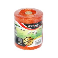 Rola fir portocaliu fi 2mm insertie metalica 3x0.15mm SS, rezistenta 16 Ohm/m, 500m gard electric, Cod: BK87575, Brand: BRECKNER GERMANY - 1