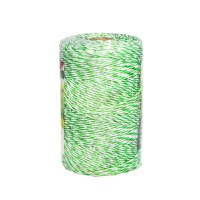 Rola fir verde-alb fi 3mm 3x0.2mm inox, 1x0.25 cupru 0.45 Ohm/m, 250m gard electric, Cod: BK87532, Brand: BRECKNER GERMANY - 3