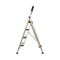 Scara aluminiu pliabila, 4 trepte antiderapante, sarcina maxima 150 Kg, inaltime 143cm , Cod: DISPN84, Marca: CROWNMAN - 3