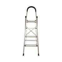 Scara aluminiu pliabila, 4 trepte antiderapante, sarcina maxima 150 Kg, inaltime 143cm , Cod: DISPN84, Marca: CROWNMAN - 5
