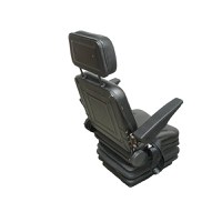 Scaun universal reglabil pe greutate 50-130Kg, cotiere si spatar rabatabil 50-90° pentru tractor, utilaje agricole, industriale, stivuitor, Cod: DISLX78, - 4