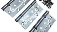 Set 3 balamale coplanare 100x75mm cu suruburi