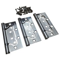 Set 3 balamale coplanare 100x75mm cu suruburi - 2