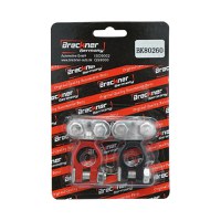 Set borne baterie Zn rosu si negru, Cod: BK80260, Brand: BRECKNER GERMANY - 1