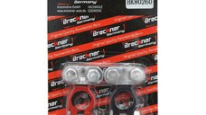Set borne baterie Zn rosu si negru, Cod: BK80260, Brand: BRECKNER GERMANY