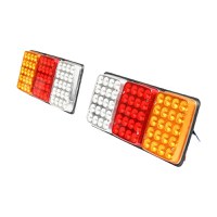 Set lampi stop spate LED cu 3 functii 12V - 24V. 330x140mm, Cod: BK69097, Brand: BRECKNER GERMANY - 2